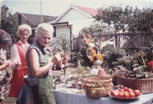 Kitty's Garden Stall, Houghton, 1971