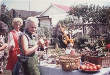 Kitty's Garden Stall, Houghton, 1971