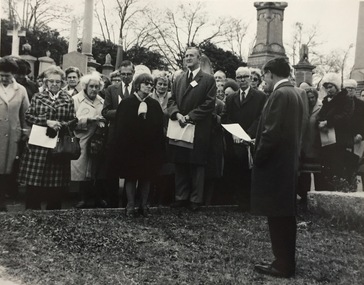 Tour of the Boroondara (Kew) General Cemetery, 1977
