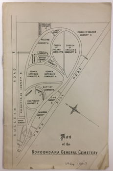 Rules and Regulations of the Boroondara General Cemetery