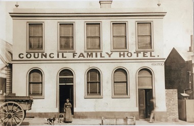Council Family Hotel, Cotham Road, circa 1888