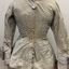 Two Piece Pale Green Silk Day Dress, 1860s