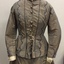 Two Piece Iridescent Silk Day Dress, 1860s