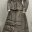 Two Piece Iridescent Silk Day Dress, 1860s