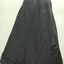 Late Victorian Black Silk Skirt, circa 1897