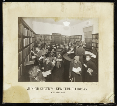Junior Section, Kew Public Library, May 15th 1945