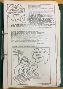 Newspaper (series) - Willsmere Unit, Willsmere News 'n Views, 1986-1988