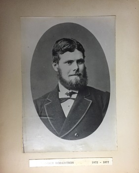 Dr. Alexander P. L. Robertson, 1872-1877