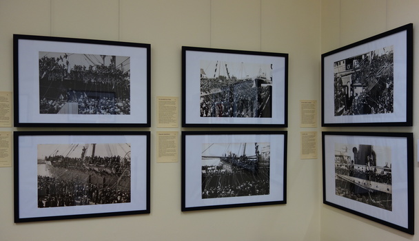 Exhibition ~ Josiah Earl Barnes: The Embarkation Photographer, Kew Court House, 2015