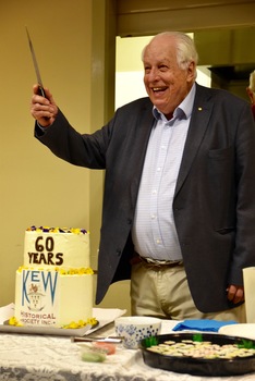 Sir Gustav Nossal, 60th Anniversary Meeting, Kew Historical Society, September 2018