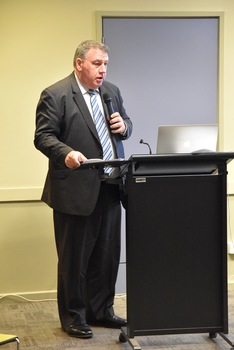 Cr Jim Parke, 60th Anniversary Meeting, Kew Historical Society, September 2018