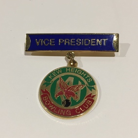 Vice President, Kew Heights Bowling Club