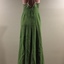 Green Crepe Evening Dress, 1950s
