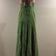Green Crepe Evening Dress, 1950s