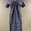 Grey Silk & Lace Cocktail Dress, 1950s