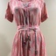 Pink Floral Voile Dress, 1930s