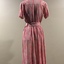 Pink Floral Voile Dress, 1930s