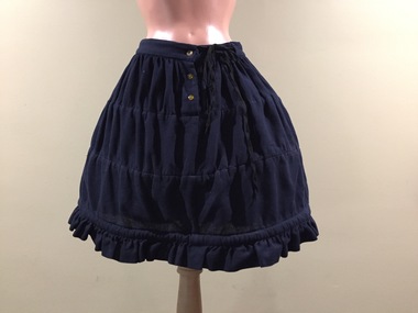 Blue Wool Mini-crini by Vivienne Westwood, 1980s