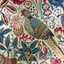 Cotton chintz applique on linen, 19th Century