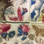 Cotton chintz applique on linen, 19th Century