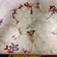 Cotton chintz applique on linen, 19th Century