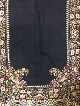Scarf, embroidered with a needle, north Indian, circa 1855-1879