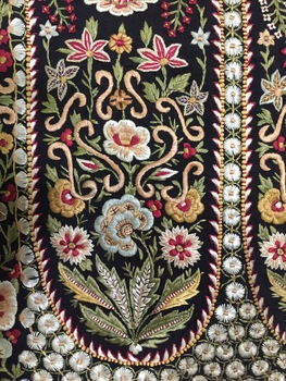 Scarf, embroidered with a needle, north Indian, circa 1855-1879