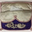 Embroidered Padded Silk Handkerchief Sachet