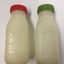 Pair of Plastic Milk Bottles, Model Dairy