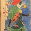 Art therapy drawings and paintings