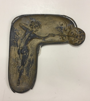 Boomerang-shaped Dish, circa 1890
