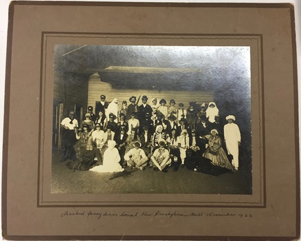 Fancy Dress Social, Kew Presbyterian Church Hall, 1922