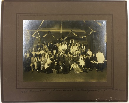 Fancy Dress Social, Kew Presbyterian Church Hall, Kew, 1925