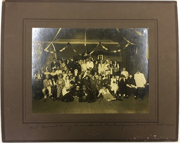 Fancy Dress Social, Kew Presbyterian Church Hall, Kew, 1925