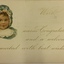 Three baby gift cards, circa 1891   