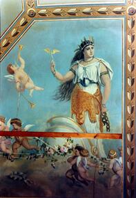 Ceiling fresco, Ballroom, ‘Southesk’, Cotham Road, Kew (dem. 1970)