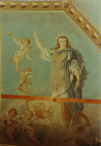 Ceiling fresco, Ballroom, ‘Southesk’, Cotham Road, Kew (dem. 1970)