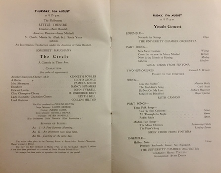 Kew Arts Festival 1945