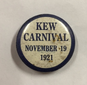 Kew Carnival, November 19 1921