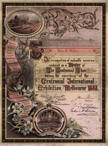The Centennial Choir, Centennial International Exhibition, Melbourne 1888