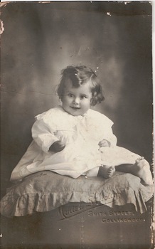 Cousin Bert aged 12 months