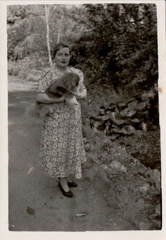 Rebecca and Alma, 1950