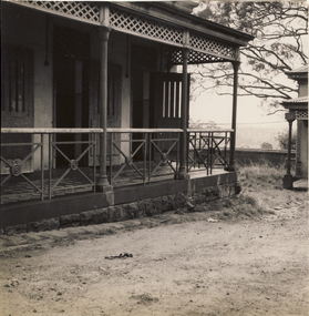 Photograph, Veranda, Kew Mental Hospital, 1954