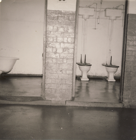 Photograph, Communal Toilets, Kew Mental Hospital, 1956