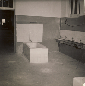 Photograph, Bath and Handbasins, Kew Mental Hospital, 1956