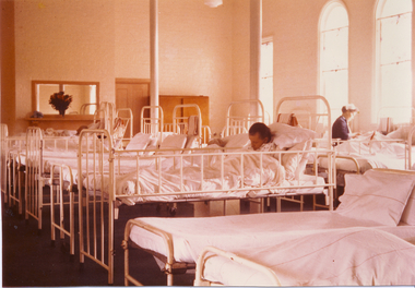 Photograph, Ward F3 : Female Hospital Ward, Kew Mental Hospital, 1959-60, 1959-60
