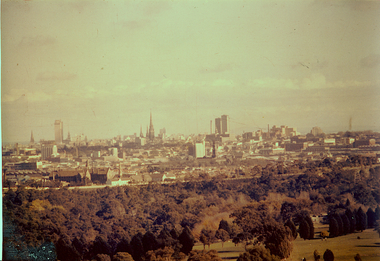 Photograph, View of City from Nurses’ Hostel, Kew Mental Hospital, 1960s