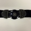 Metal, Bakelite & Velvet Belt