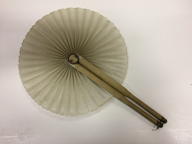 Paper, Wood & Metal Handheld Fan