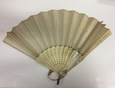 Handheld Bone & Paper Fan